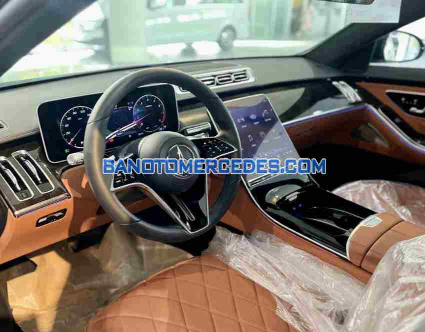 Cần bán gấp xe Mercedes Benz S class S450 4Matic Luxury năm 2024, màu Xanh, Số tự động