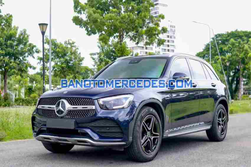 Bán Mercedes Benz GLC 300 4Matic, màu Xanh, Máy xăng, 2022