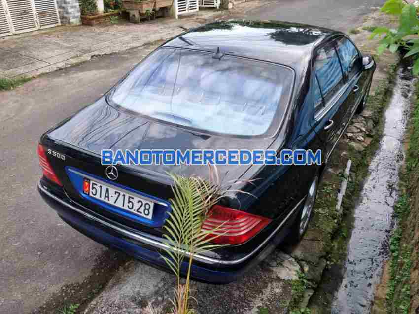 Cần bán gấp xe Mercedes Benz S class S500 năm 2004, màu Đen, Số tự động