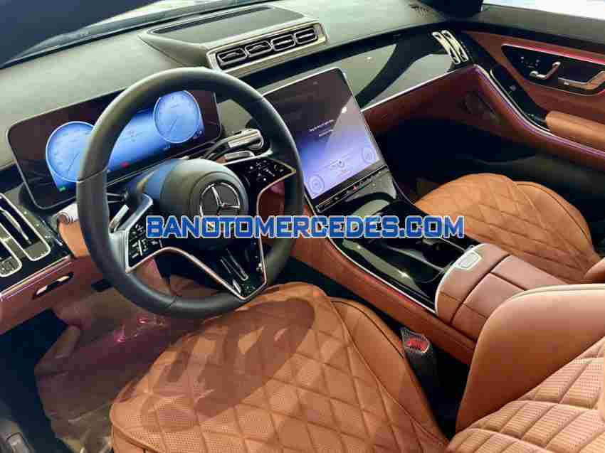 Mercedes Benz S class S450 4Matic Luxury 2023 - màu Xanh - xe cực đẹp