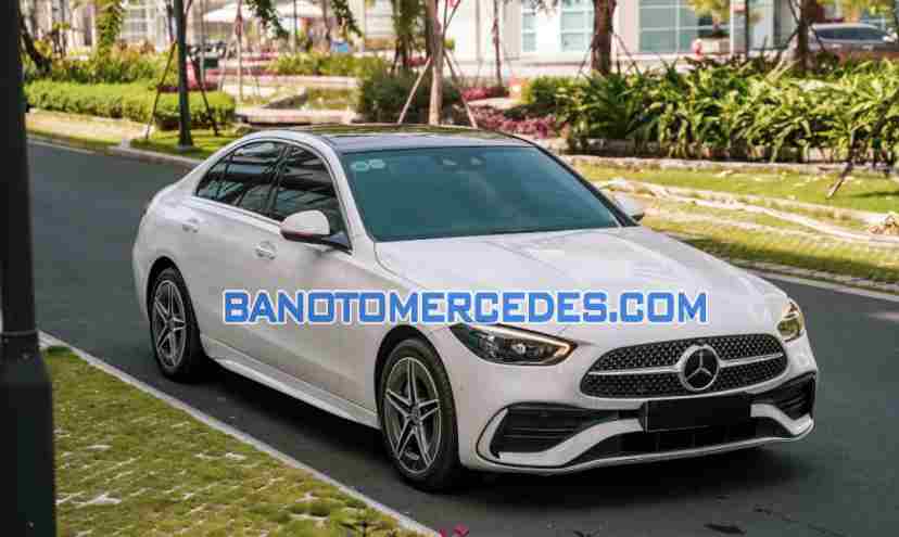 Bán Mercedes Benz C class C300 AMG, màu Trắng, Máy xăng, 2022