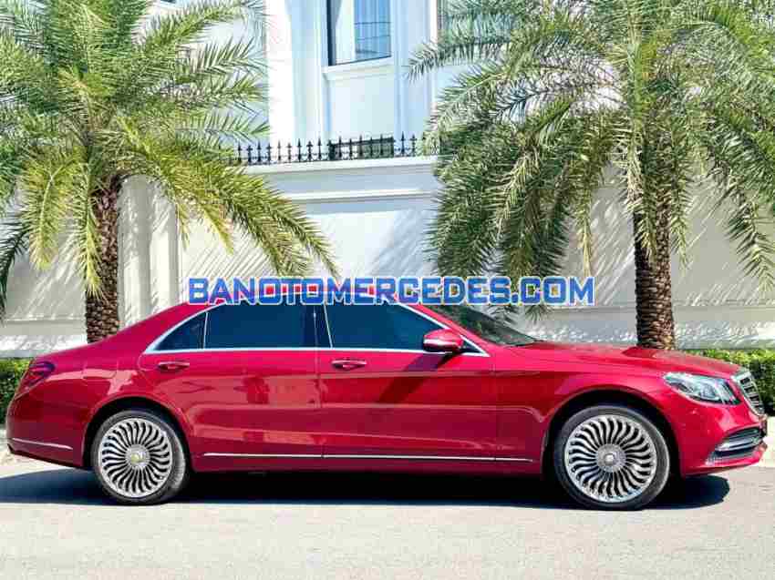 Bán Mercedes Benz S class S400L, màu Đỏ, Máy xăng, 2017