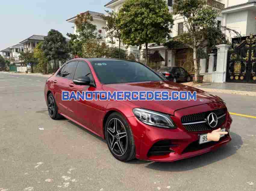 Bán Mercedes Benz C class C300 AMG, màu Đỏ, Máy xăng, 2021