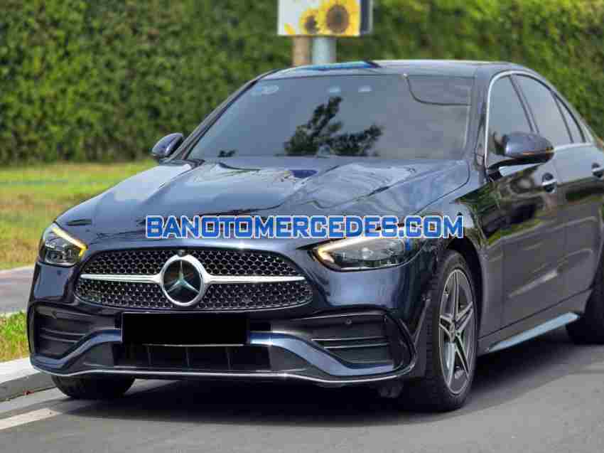 Cần bán gấp xe Mercedes Benz C class C300 AMG 2022 màu Xanh