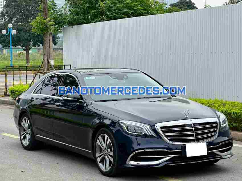 Cần bán gấp xe Mercedes Benz S class S500L năm 2015, màu Xanh, Số tự động