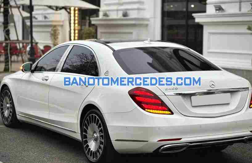 Cần bán xe Mercedes Benz S class S450L năm 2017 màu Trắng cực đẹp