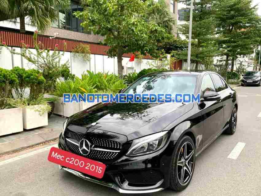 Cần bán xe Mercedes Benz C class C200 2015 Số tự động màu Đen