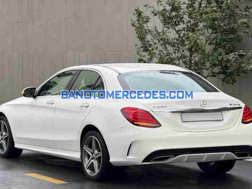 Cần bán xe Mercedes Benz C class C300 AMG năm 2015 màu Trắng cực đẹp