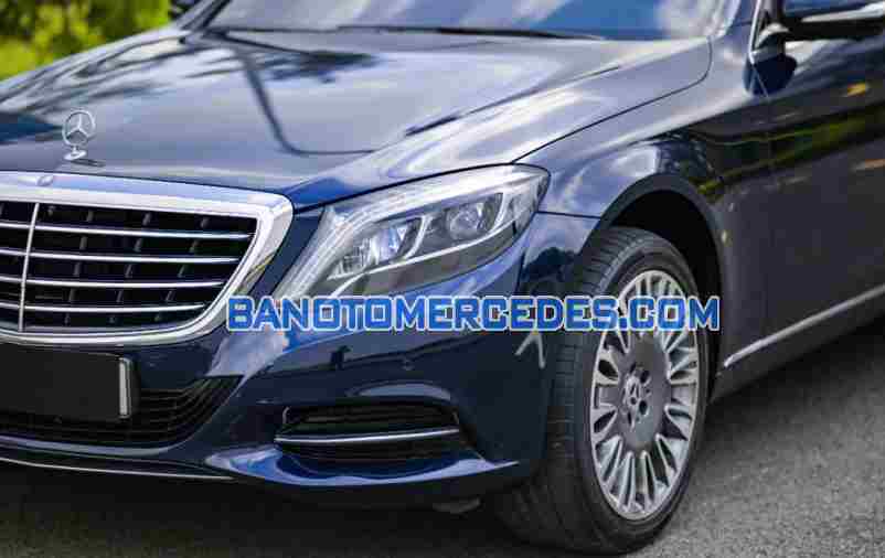Cần bán gấp xe Mercedes Benz S class S400L năm 2015, màu Xanh, Số tự động