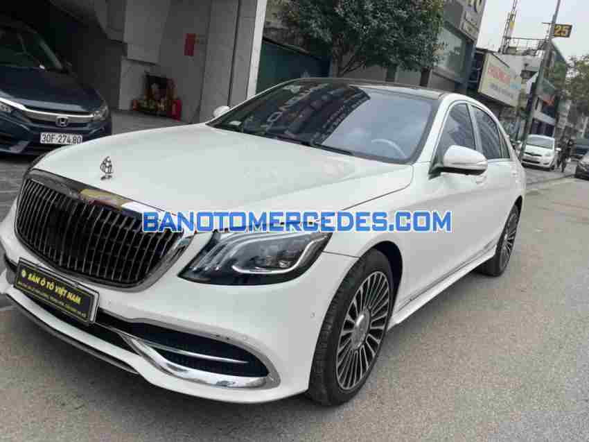 Cần bán xe Mercedes Benz S class S500L năm 2014 màu Trắng cực đẹp